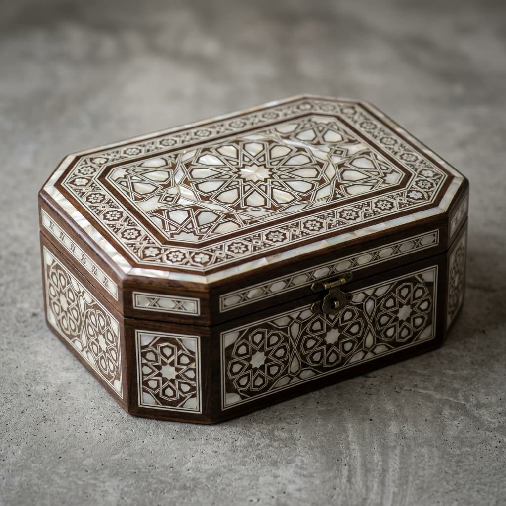 Heritage Mother-of-Pearl Inlaid Box
